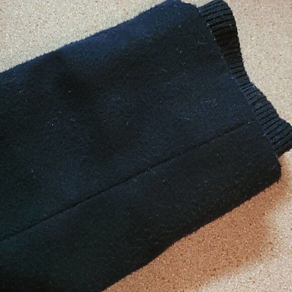 TOP SHOP BLUE cotton blend peacoat women's 4 preppy missing hood - Picture 10 of 12